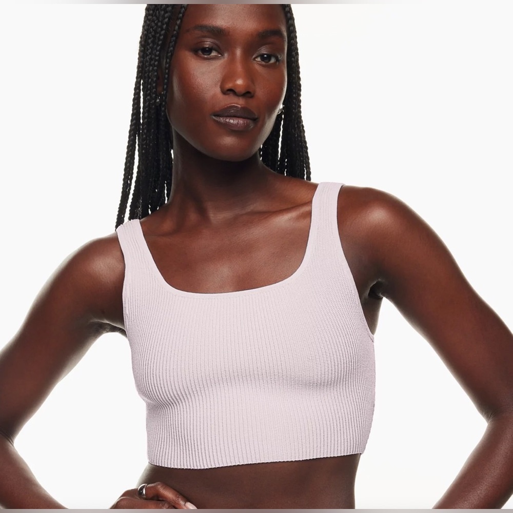 Aritzia Sculp Knit Crop Tank